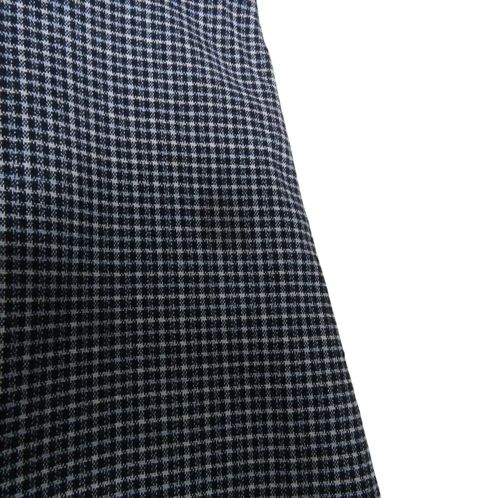 Y2k Derek Heart Blue Plaid Mini Skirt Preppy Medium